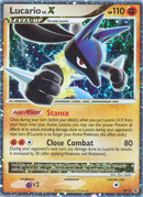 Lucario LV.X (DP12) [Diamond & Pearl: Black Star Promos] - Destination Retro