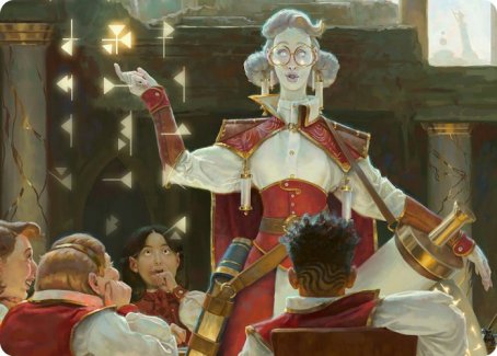 Professor of Symbology Art Card [Strixhaven: School of Mages Art Series] - Destination Retro