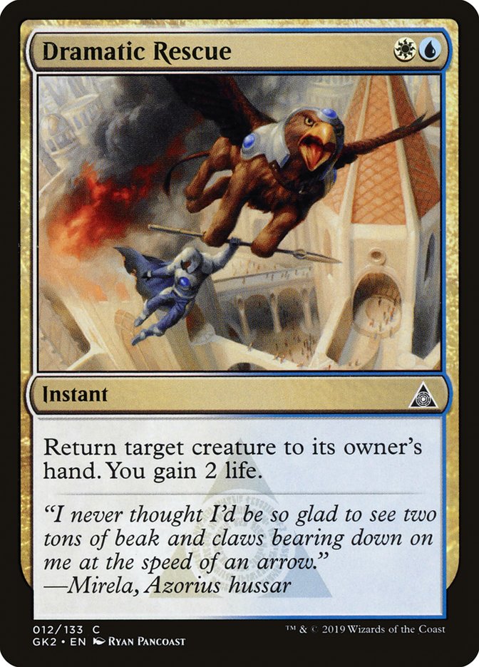 Dramatic Rescue [Ravnica Allegiance Guild Kit] - Destination Retro