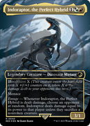 Indoraptor, the Perfect Hybrid Emblem (Borderless) [Jurassic World Collection Tokens] - Destination Retro
