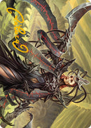 Testament Bearer Art Card (Gold-Stamped Signature) [Phyrexia: All Will Be One Art Series] - Destination Retro
