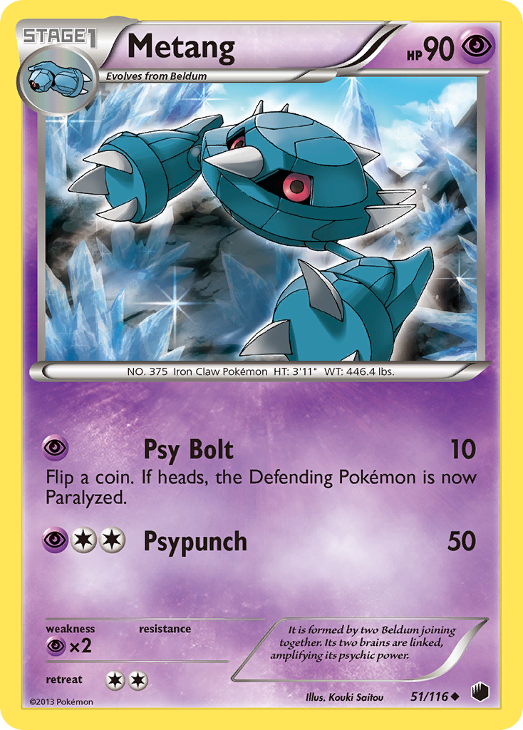 Metang (51/116) [Black & White: Plasma Freeze] - Destination Retro