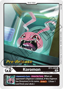 Koromon [BT11-005] [Dimensional Phase Pre-Release Promos] - Destination Retro
