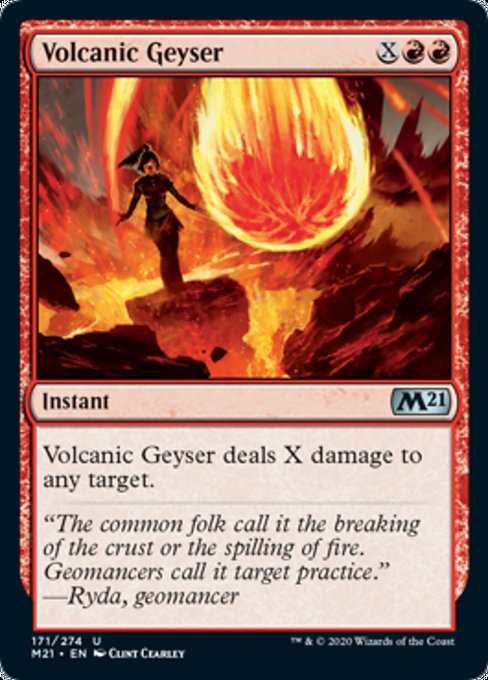 Volcanic Geyser [Core Set 2021] - Destination Retro