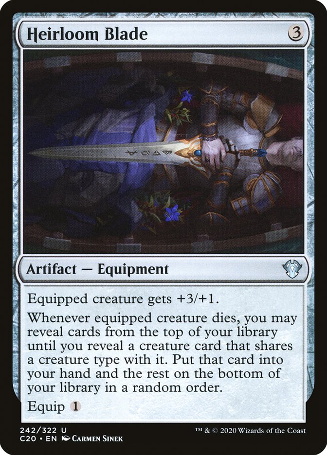 Heirloom Blade [Commander 2020] - Destination Retro