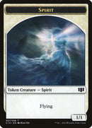 Soldier // Spirit Double-sided Token [Commander 2014 Tokens] - Destination Retro