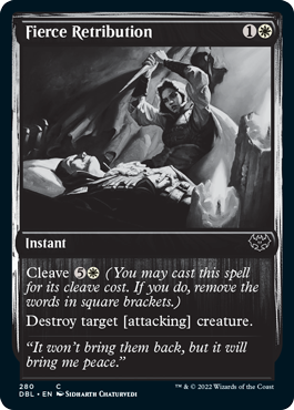 Fierce Retribution [Innistrad: Double Feature] - Destination Retro
