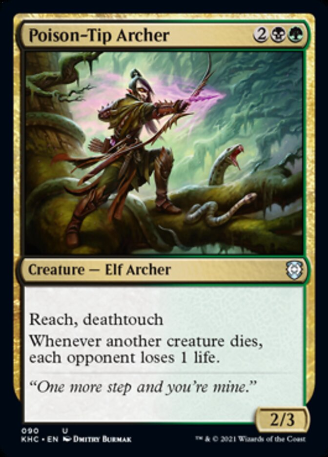 Poison-Tip Archer [Kaldheim Commander] - Destination Retro