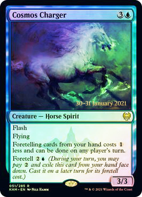 Cosmos Charger  [Kaldheim Prerelease Promos] - Destination Retro