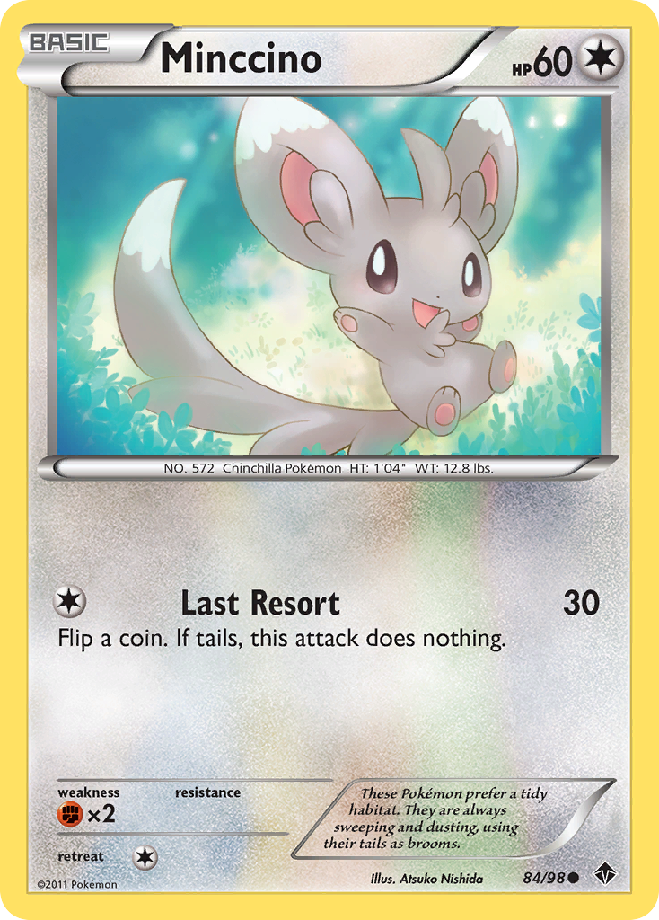 Minccino (84/98) [Black & White: Emerging Powers] - Destination Retro