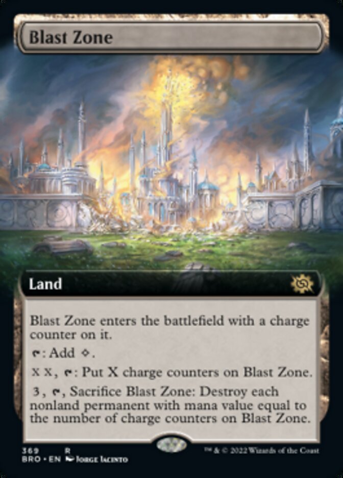 Blast Zone (Extended Art) [The Brothers' War] - Destination Retro