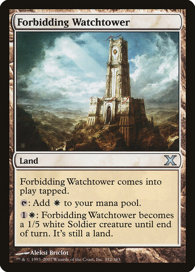 Forbidding Watchtower [Tenth Edition] - Destination Retro