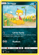 Scraggy (50/73) [Sun & Moon: Shining Legends] - Destination Retro
