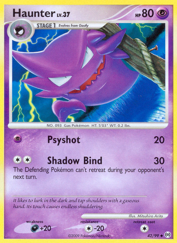 Haunter (42/99) [Arceus] - Destination Retro