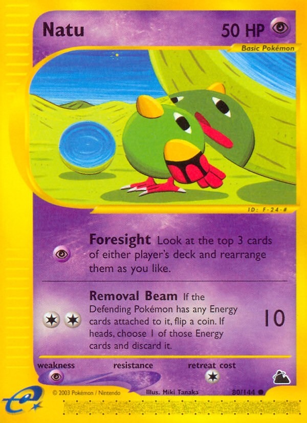 Natu (80/144) [Skyridge] - Destination Retro