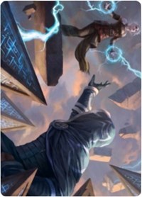 Nahiri's Binding Art Card [Zendikar Rising Art Series] - Destination Retro