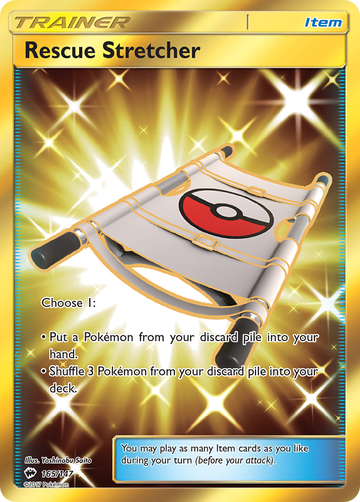 Rescue Stretcher (165/147) [Sun & Moon: Burning Shadows] - Destination Retro