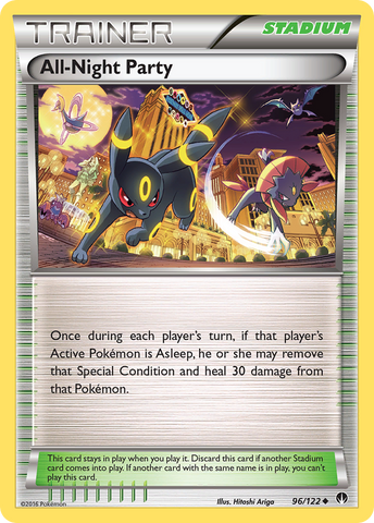 All-Night Party (96/122) [XY: BREAKpoint] - Destination Retro