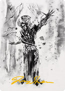 Rustvine Cultivator Art Card (Gold-Stamped Signature) [Phyrexia: All Will Be One Art Series] - Destination Retro