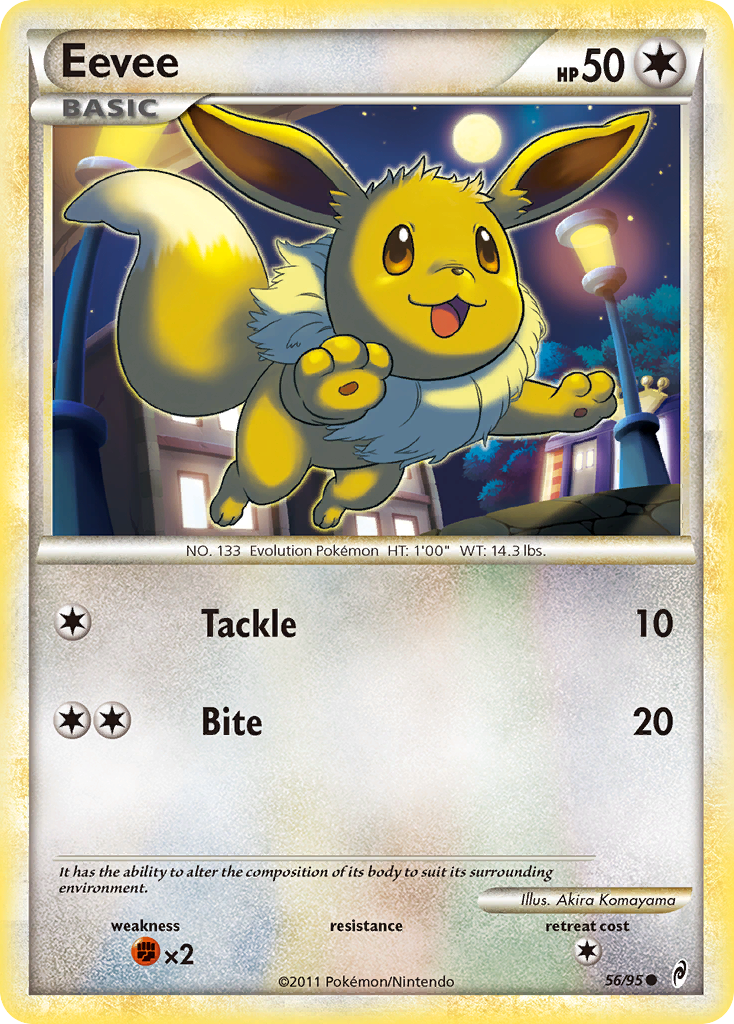 Eevee (56/95) [Call of Legends] - Destination Retro