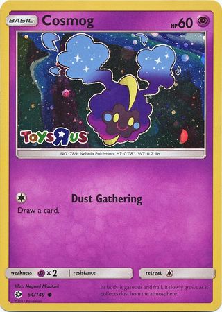 Cosmog (64/149) (Toys R Us Promo) [Sun & Moon: Base Set] - Destination Retro