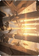 Skyclave Basilica Art Card [Zendikar Rising Art Series] - Destination Retro