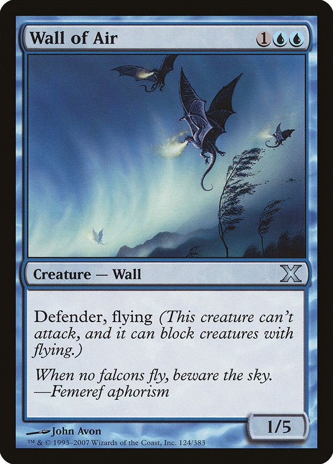 Wall of Air [Tenth Edition] - Destination Retro