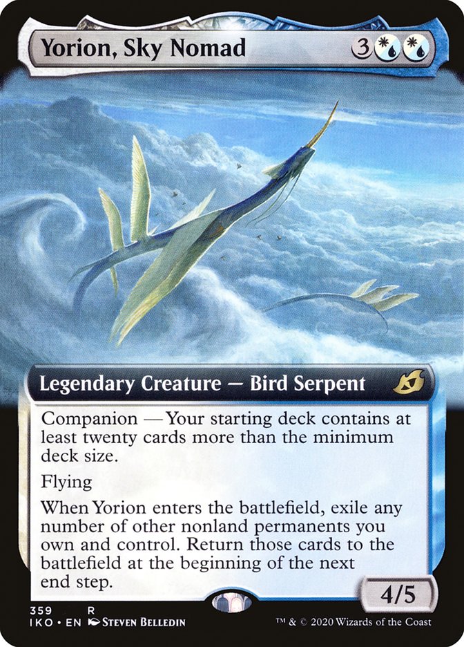 Yorion, Sky Nomad (Extended Art) [Ikoria: Lair of Behemoths] - Destination Retro