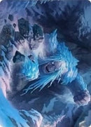Icehide Troll Art Card [Kaldheim: Art Series] - Destination Retro