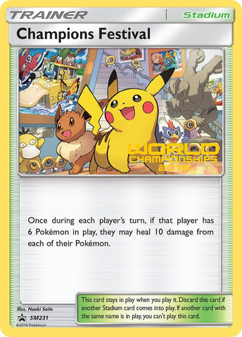 Champions Festival 2019 (SM231) [Sun & Moon: Black Star Promos] - Destination Retro