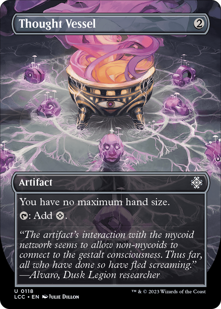 Thought Vessel (Borderless) [The Lost Caverns of Ixalan Commander] - Destination Retro