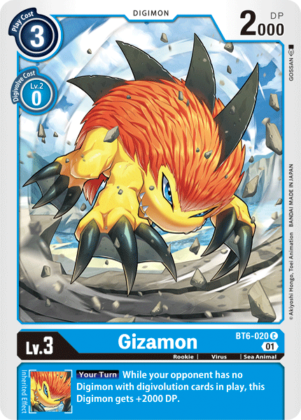 Gizamon [BT6-020] [Double Diamond] - Destination Retro