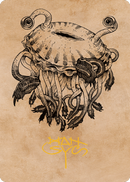 Gluntch, the Bestower Art Card (Gold-Stamped Signature) [Commander Legends: Battle for Baldur's Gate Art Series] - Destination Retro