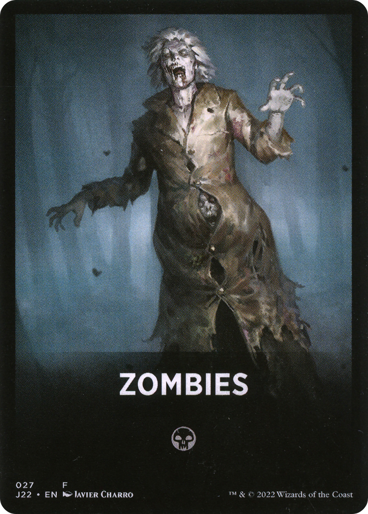 Zombies Theme Card [Jumpstart 2022 Front Cards] - Destination Retro