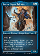 Imoen, Mystic Trickster (Foil Etched) [Commander Legends: Battle for Baldur's Gate] - Destination Retro