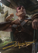 Minsc & Boo, Timeless Heroes Art Card (38) (Gold-Stamped Signature) [Commander Legends: Battle for Baldur's Gate Art Series] - Destination Retro