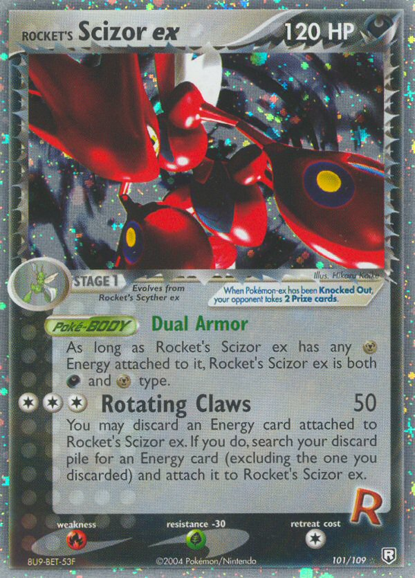 Rocket's Scizor ex (101/109) [EX: Team Rocket Returns] - Destination Retro