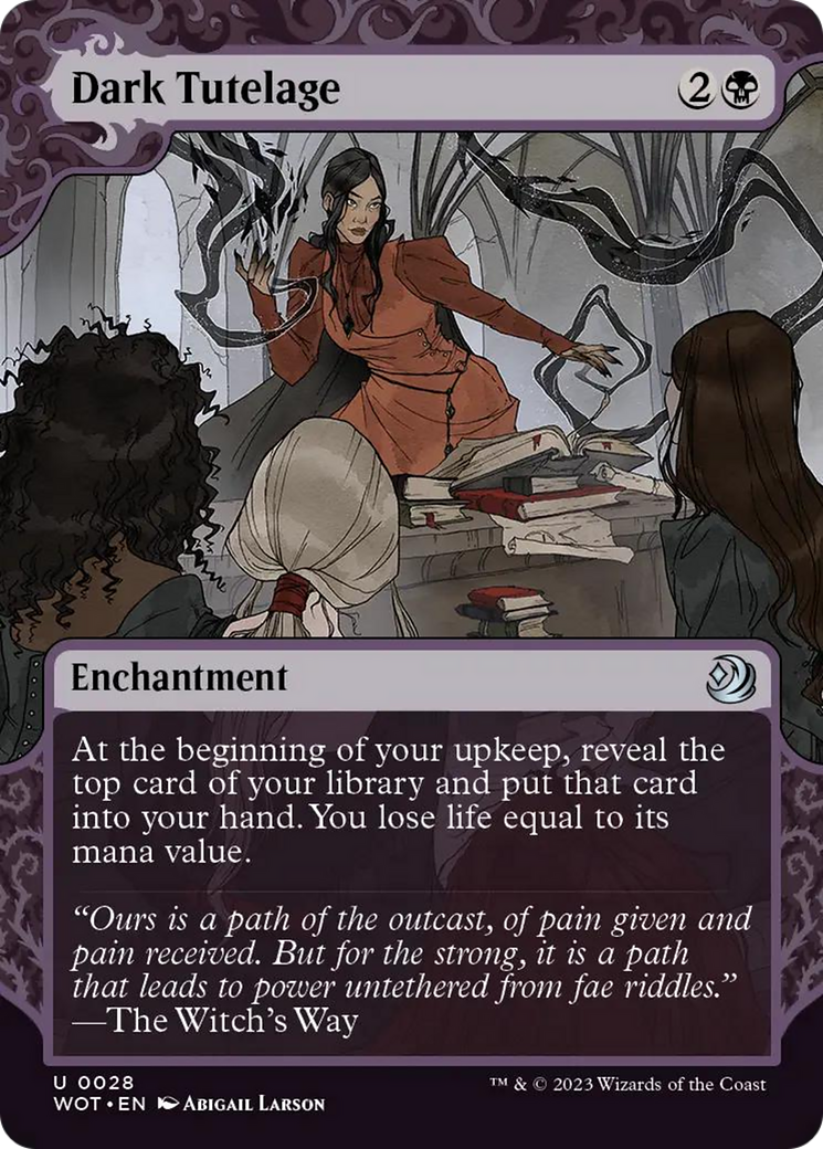 Dark Tutelage [Wilds of Eldraine: Enchanting Tales] - Destination Retro