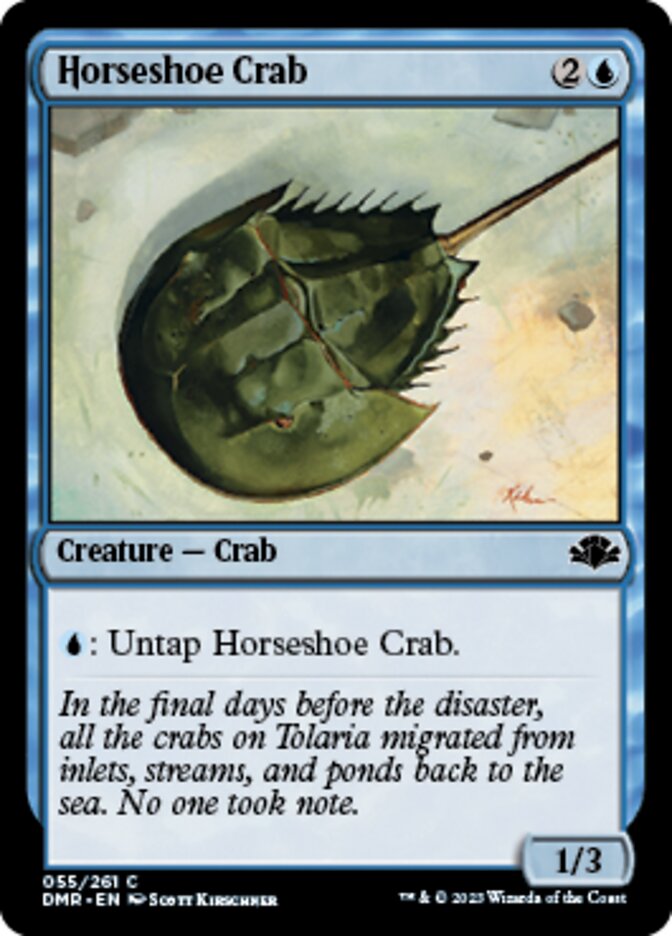 Horseshoe Crab [Dominaria Remastered] - Destination Retro