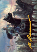 Shanid, Sleepers' Scourge Art Card (Gold-Stamped Signature) [Dominaria United Art Series] - Destination Retro