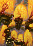 Grove of the Burnwillows Art Card (Gold-Stamped Signature) [Zendikar Rising Art Series] - Destination Retro