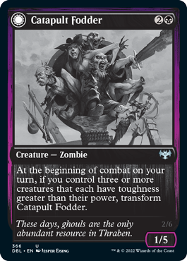 Catapult Fodder // Catapult Captain [Innistrad: Double Feature] - Destination Retro
