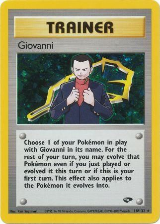 Giovanni (18/132) [Gym Challenge Unlimited] - Destination Retro