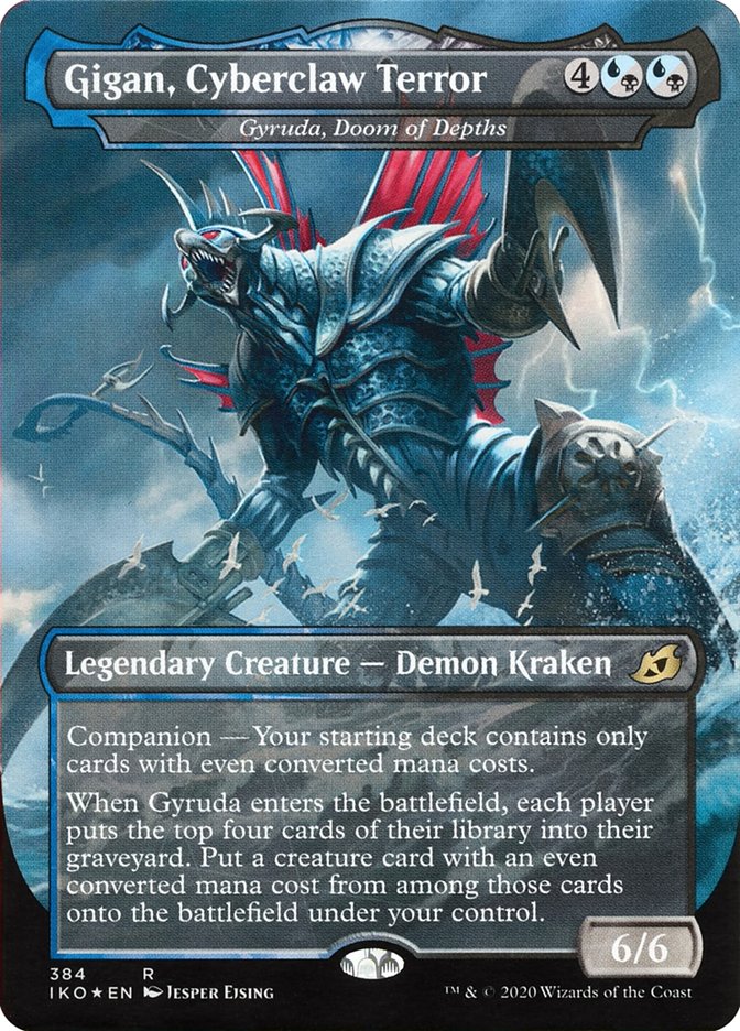 Gyruda, Doom of Depths - Gigan, Cyberclaw Terror (Godzilla Series) [Ikoria: Lair of Behemoths] - Destination Retro