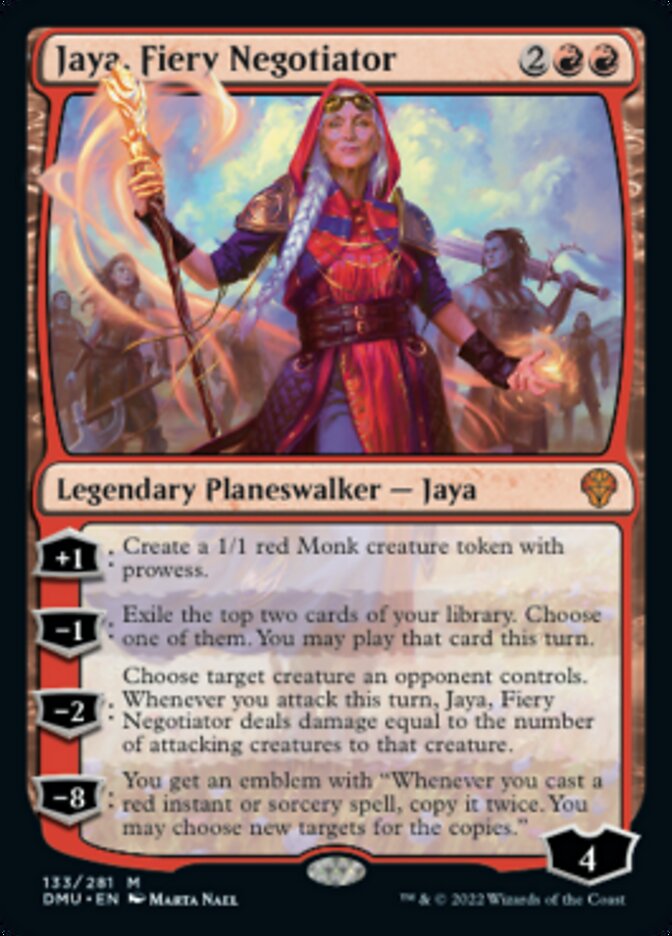 Jaya, Fiery Negotiator [Dominaria United] - Destination Retro