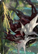 Vorinclex, Monstrous Raider 1 Art Card (Gold-Stamped Signature) [Kaldheim: Art Series] - Destination Retro
