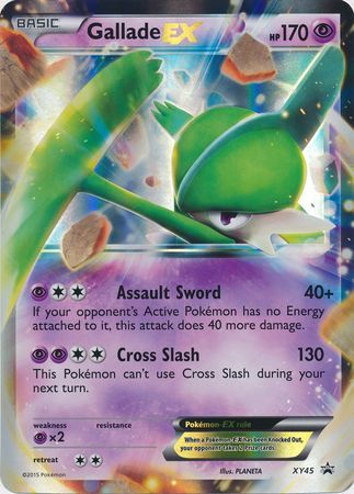 Gallade EX (XY45) (Jumbo Card) [XY: Black Star Promos] - Destination Retro