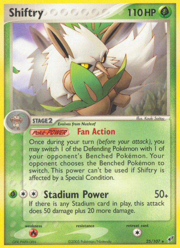 Shiftry (25/107) [EX: Deoxys] - Destination Retro