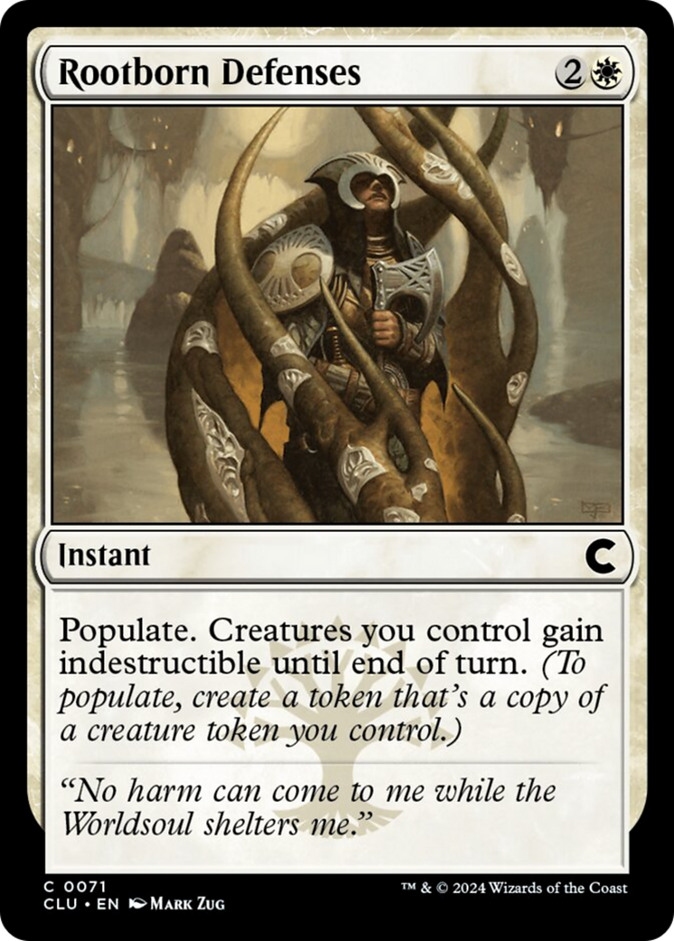 Rootborn Defenses [Ravnica: Clue Edition] - Destination Retro
