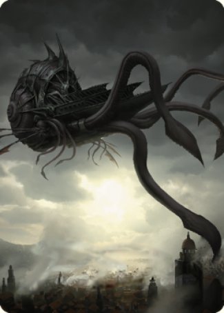 Nautiloid Ship Art Card [Commander Legends: Battle for Baldur's Gate Art Series] - Destination Retro
